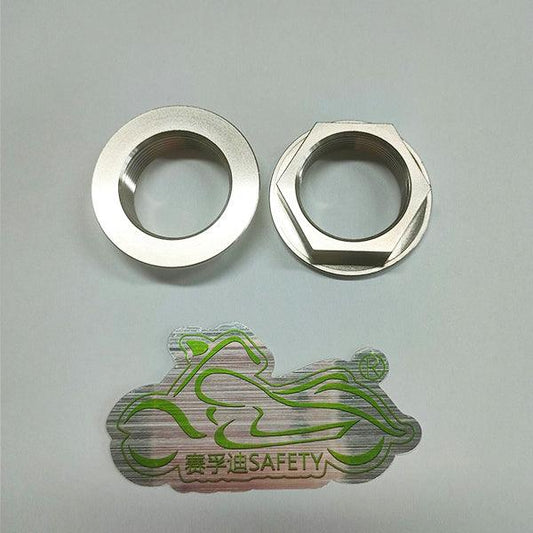 Titanium Rear Axle Flange Nut GR5  KTM M25x1.25 SW30（2PCS）