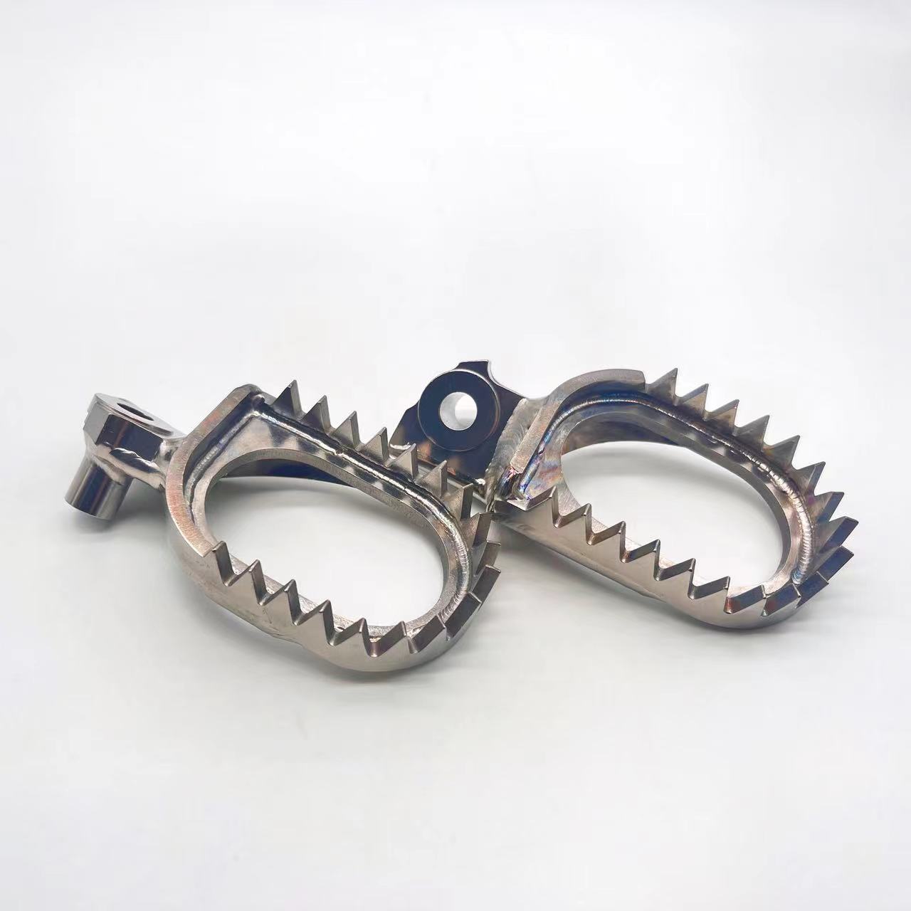 Titanium footpegs for dirt bike YAMAHA