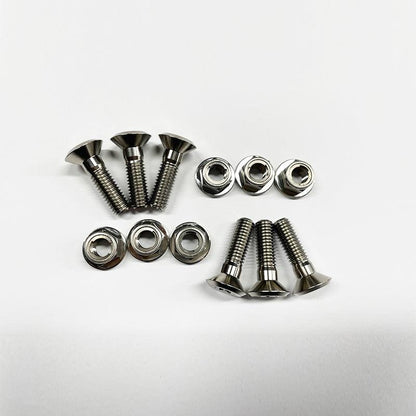 Titanium Alloy Sprocket Bolts and Nuts Kit M8 (6pcs)