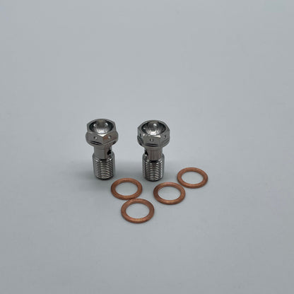 Titanium  Banjo Bolt Kit GR5  M10x1(2B+4W)